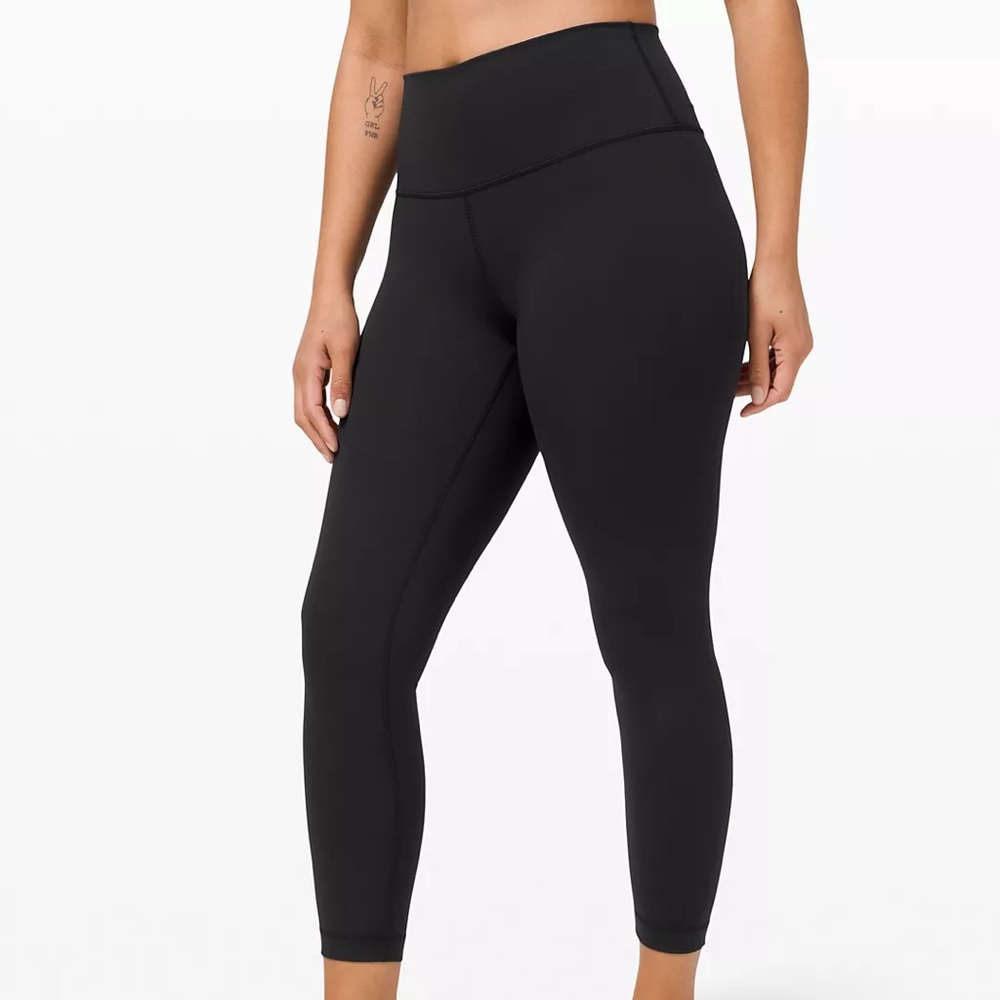 LULULEMON WUNDERUNDER leggings BLACK size 8